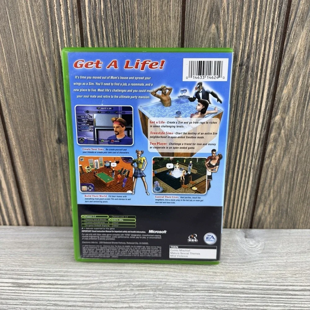 Sims (The Sims) - Microsoft Xbox CIB Tested!